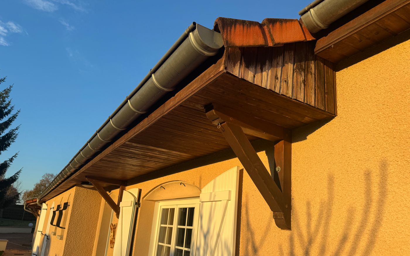 Bandeaux avant pose à Simandre