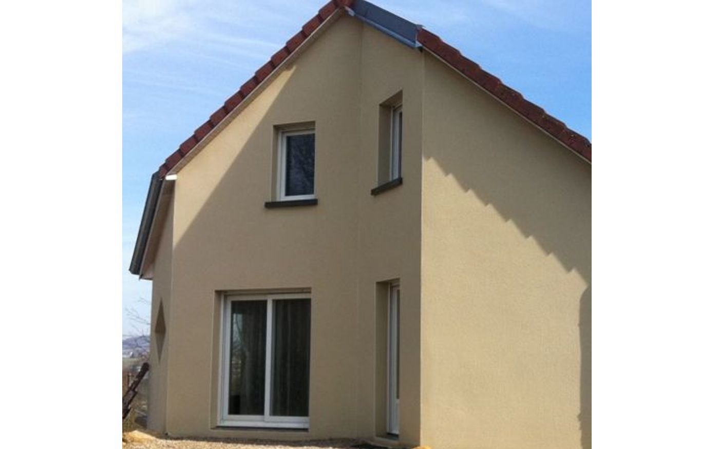 Façade après traitement à La Truchère