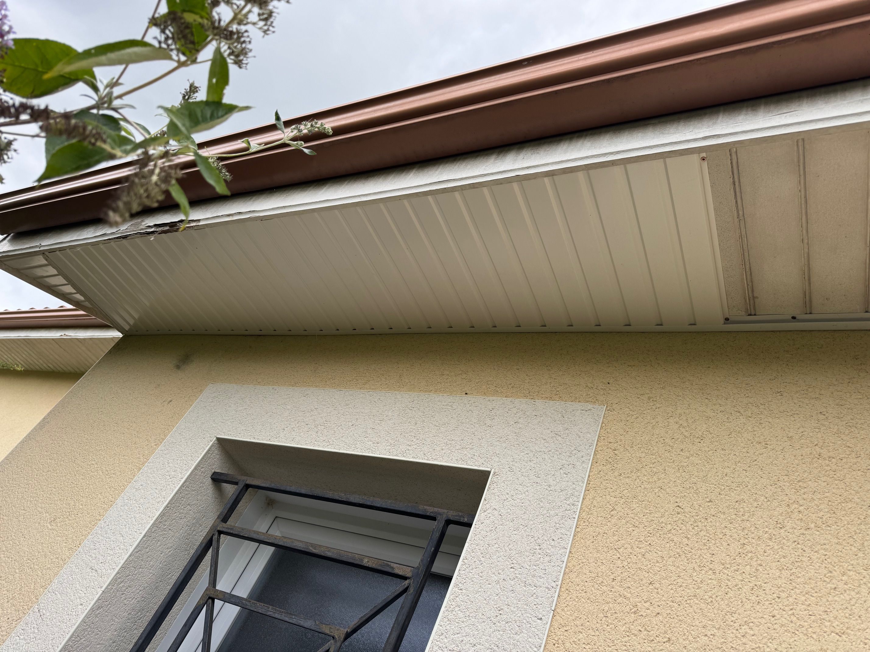 Pose bandeaux aluminium à Simandre