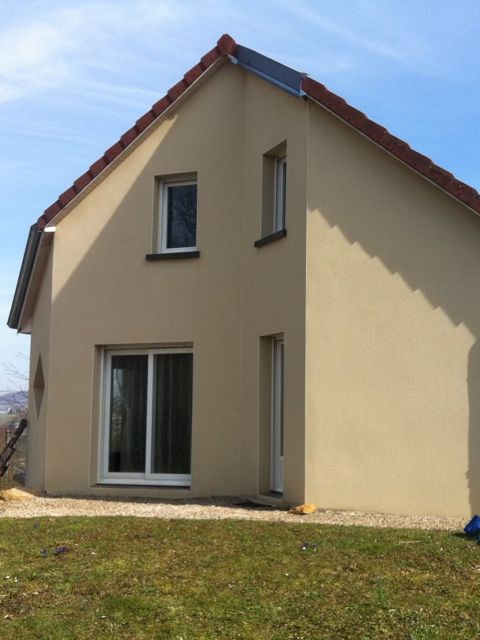 Restauration facade à La Truchère