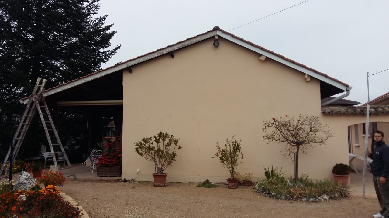 Renovation bandeau de rive louhans 71500 après