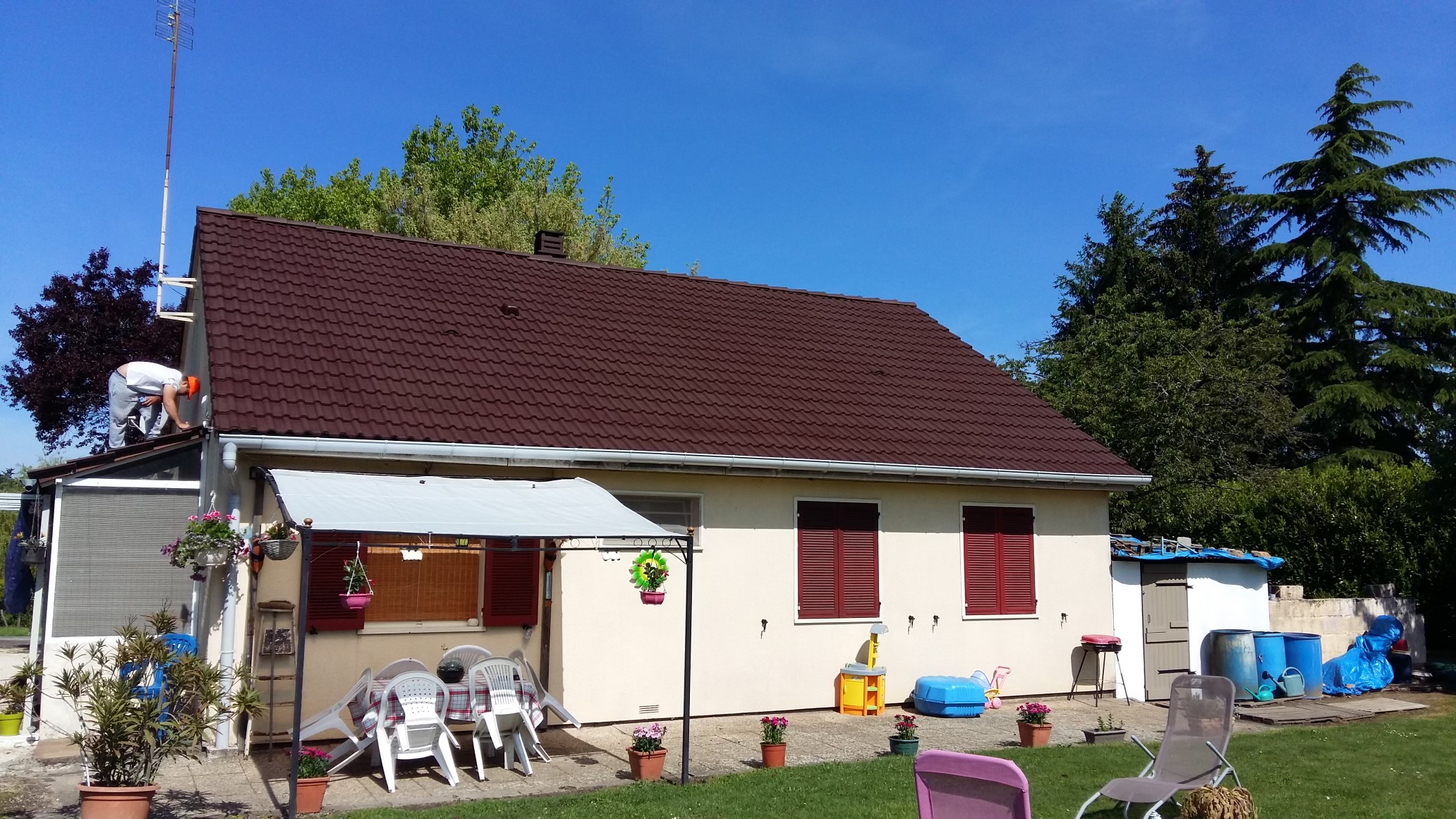 Renovation toiture louhans 71500 après